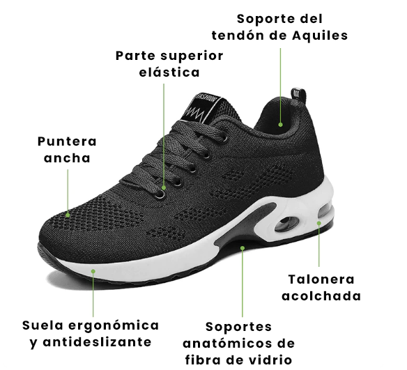 ConfortWalk Pro® - Sapato Ergonómico e Leve para Aliviar a Dor